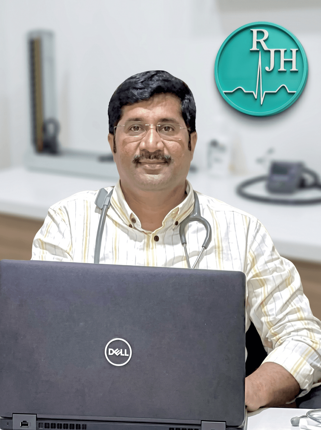 Dr. Harish in modern clinic